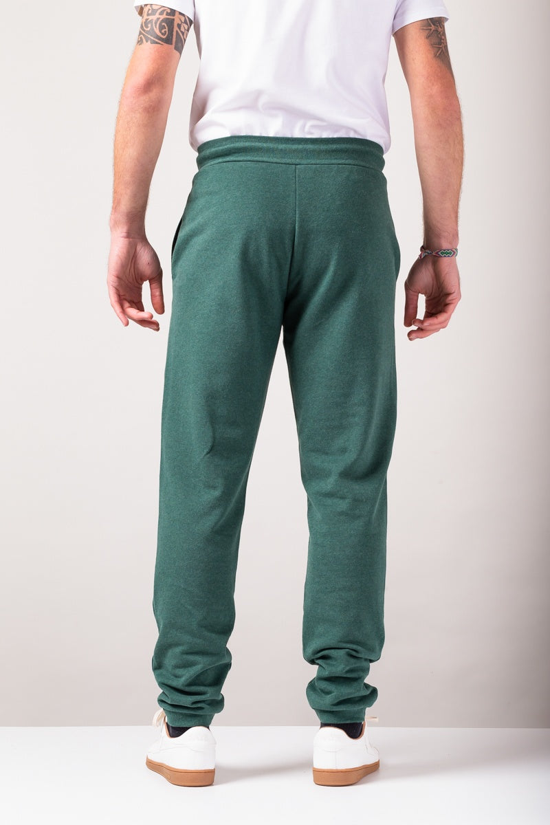 ZRCL Unisex-Trainerhose aus Biobaumwolle (Trainer Pant Green Stone)