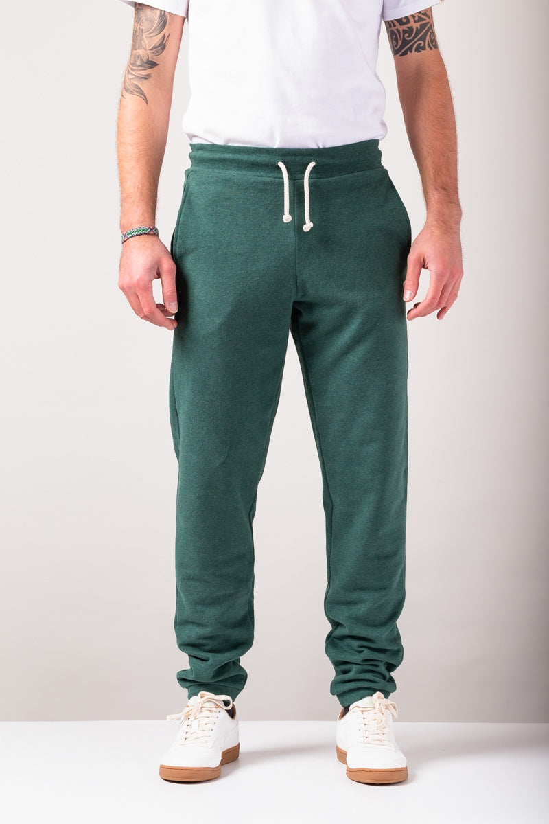 ZRCL Unisex-Trainerhose aus Biobaumwolle (Trainer Pant Green Stone)