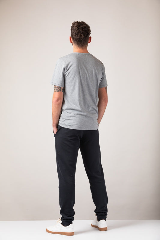 ZRCL Männer-T-Shirt aus Biobaumwolle (Basic T-Shirt Stone Grey)