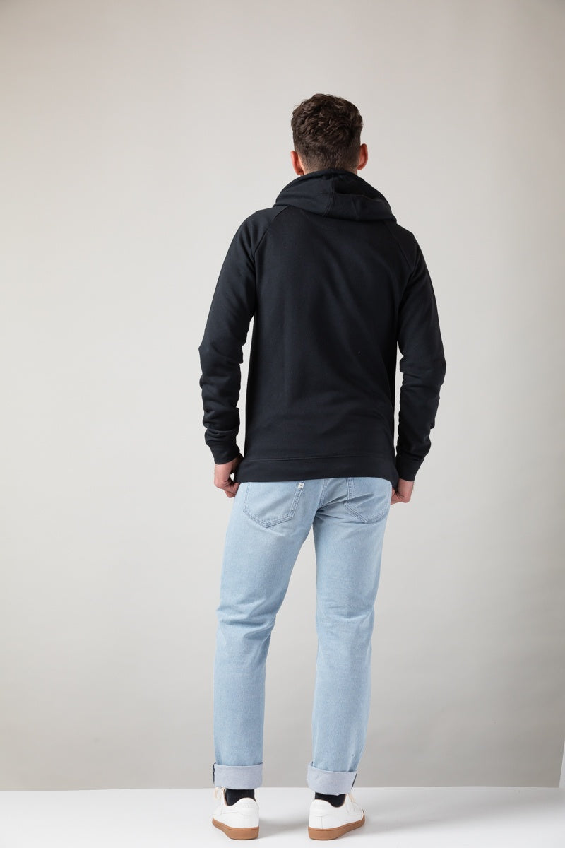 ZRCL Männer-Zip-Hoodie aus Biobaumwolle (Basic Zip-Hoodie)