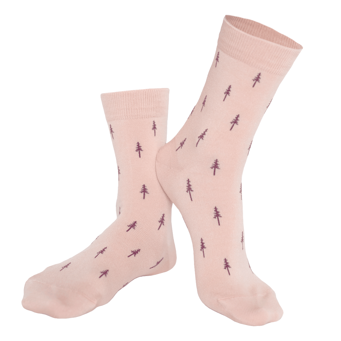 Nikin Tree Socks Standard Allover Rose-Violet