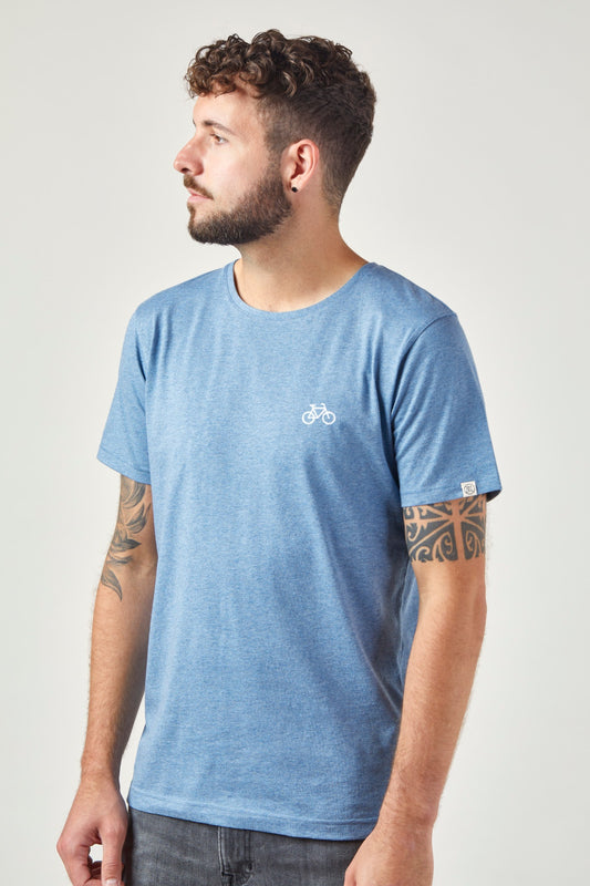 ZRCL Herren-T-Shirt mit Velo-Sujet aus Biobaumwolle