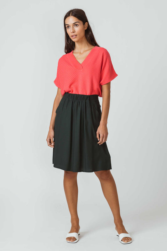 SKFK LUZAIDE WOMEN SKIRT DARK GREEN