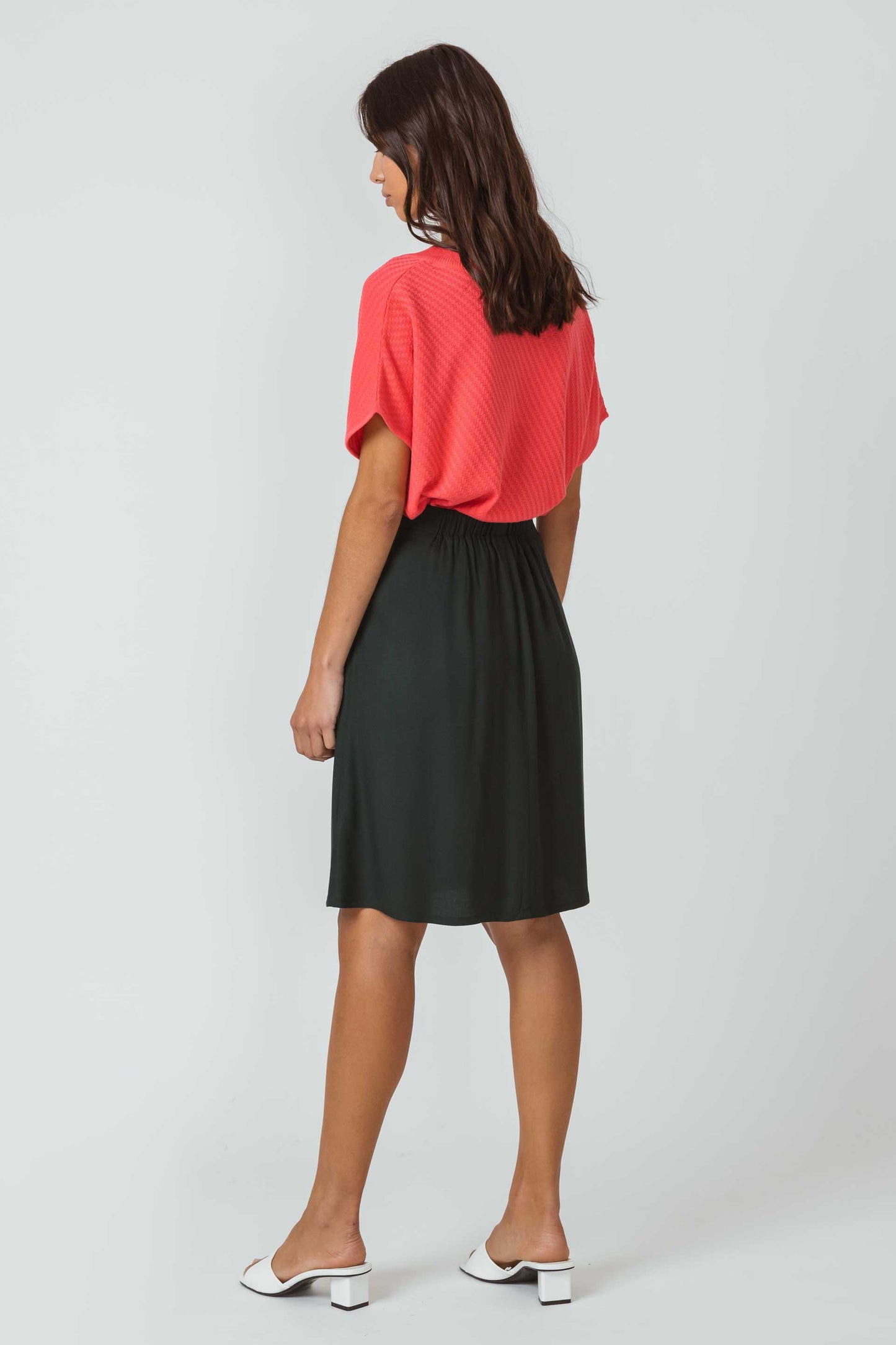 SKFK LUZAIDE WOMEN SKIRT DARK GREEN
