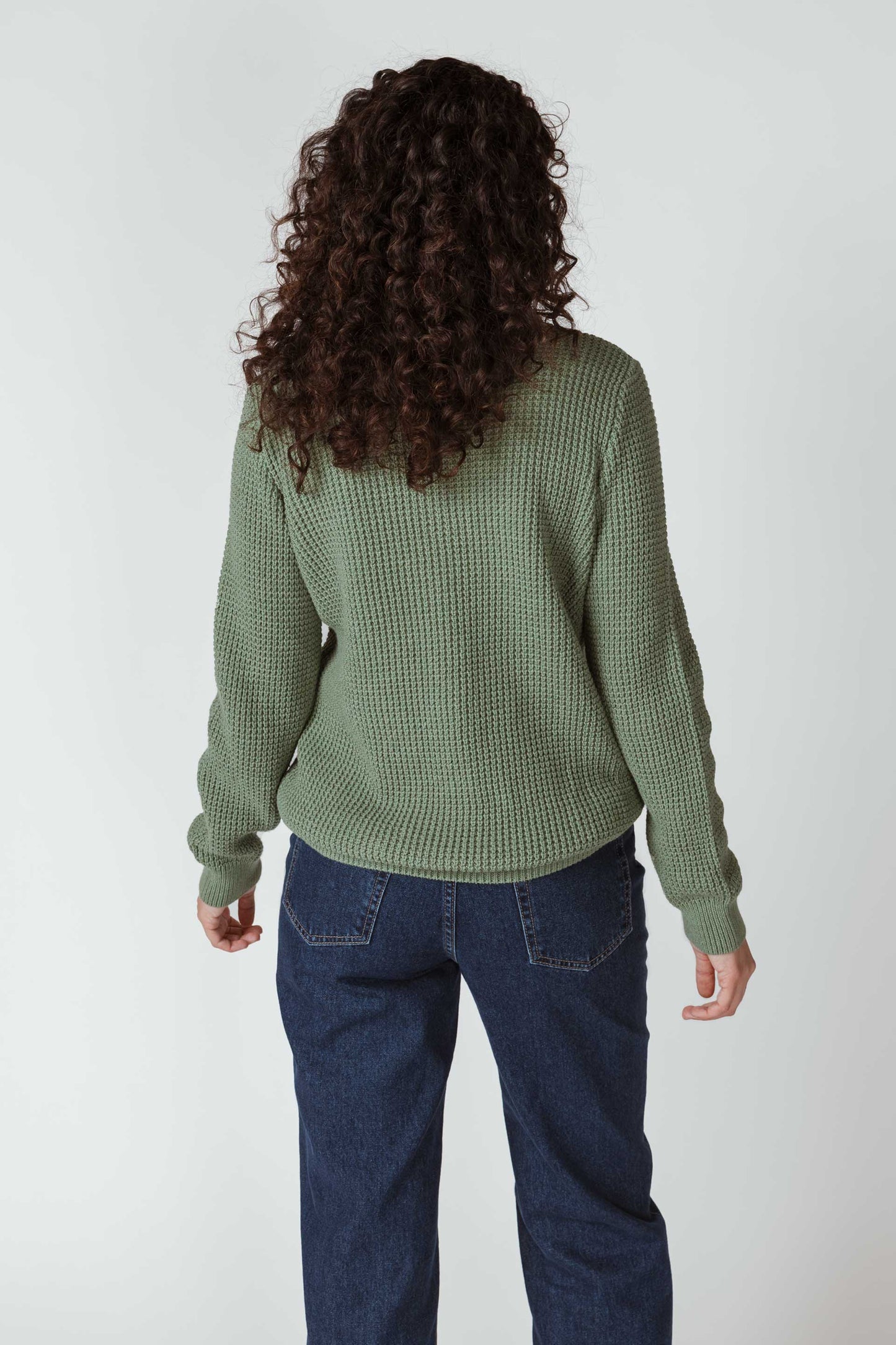 SKFK IRADI WOMEN SWEATER SEA GREEN