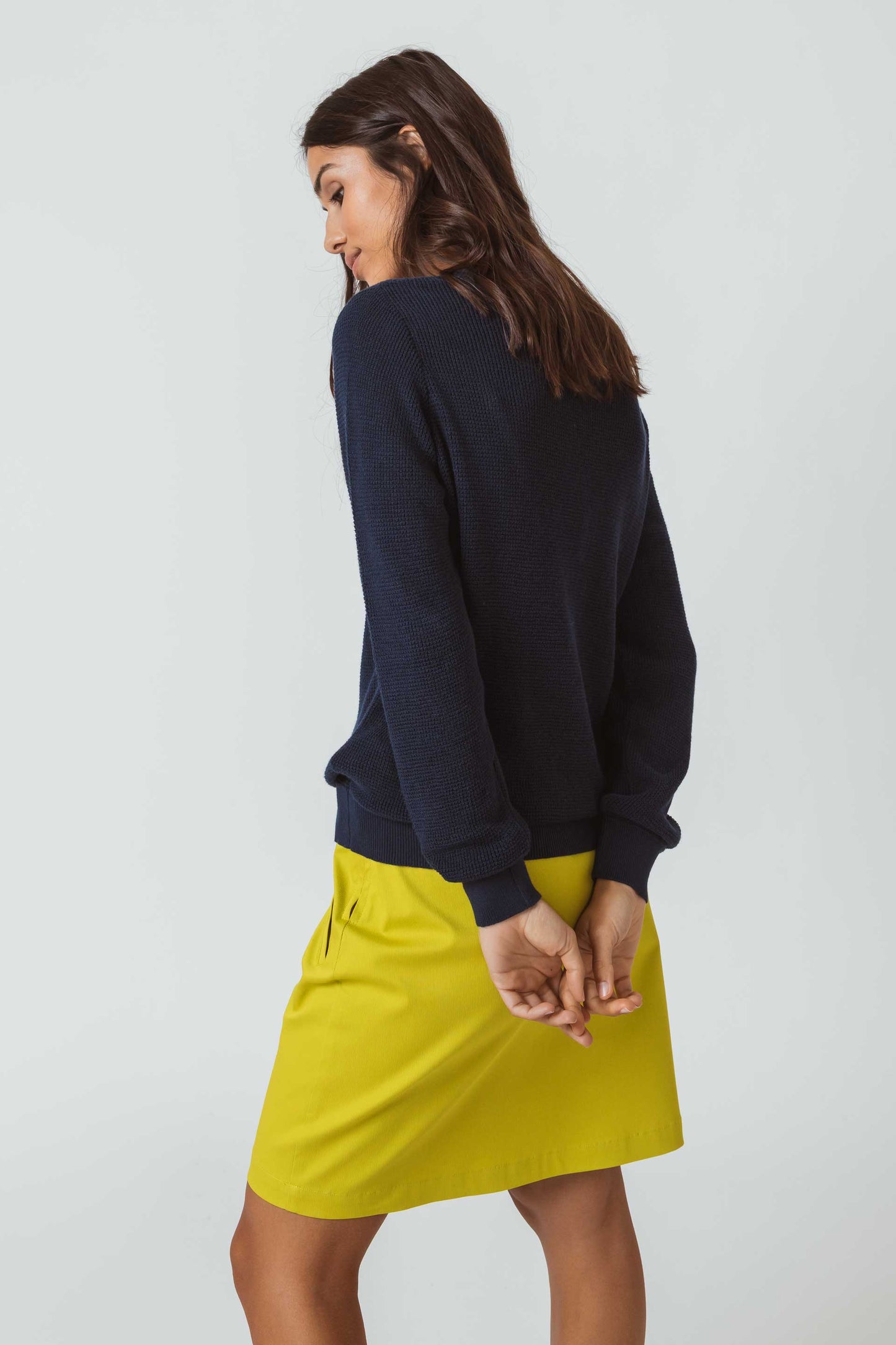 SKFK IRADI WOMEN SWEATER NAVY