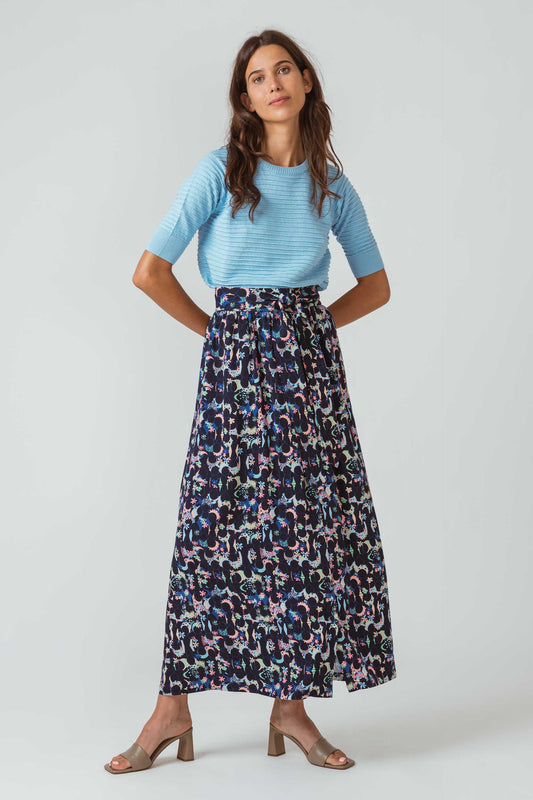 SKFK MUIKE WOMEN SWEATER PALE BLUE