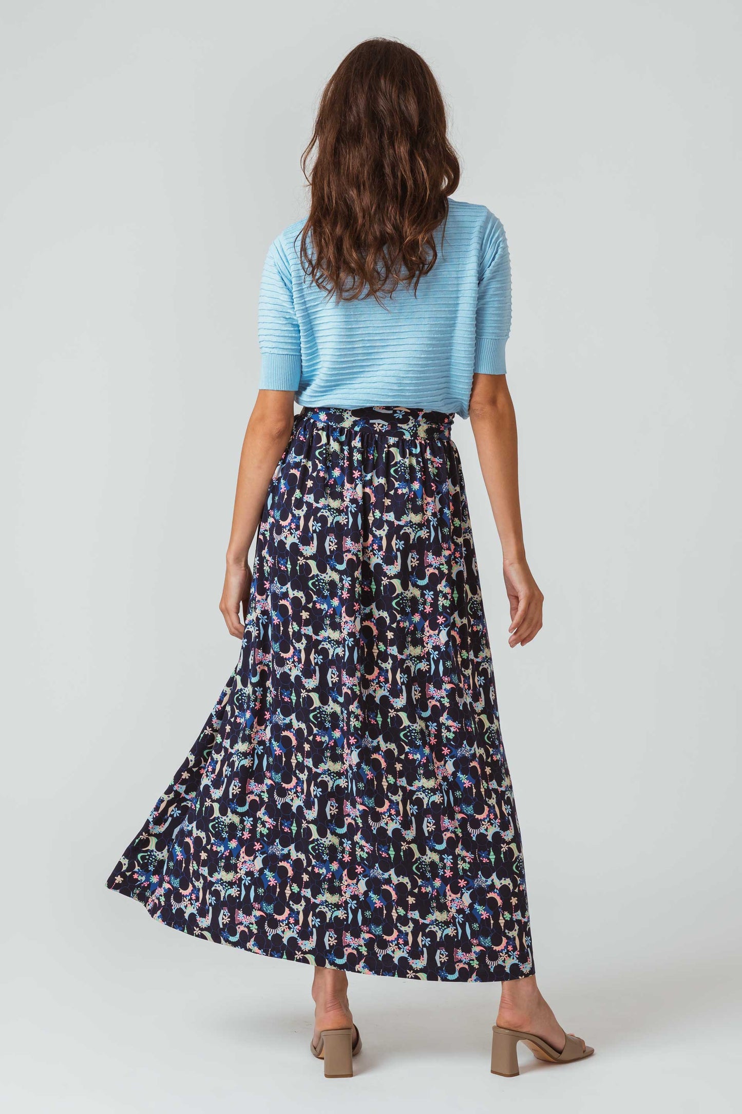 SKFK MUIKE WOMEN SWEATER PALE BLUE