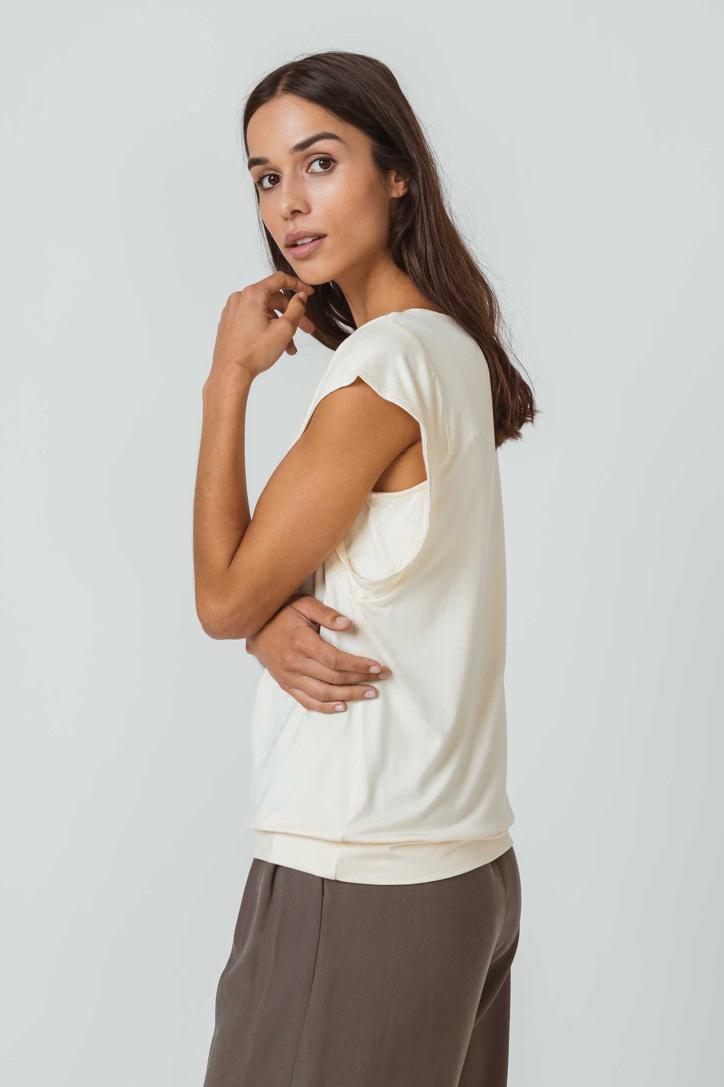 SKFK MAIDALENA WOMEN T-SHIRT POLAR WHITE