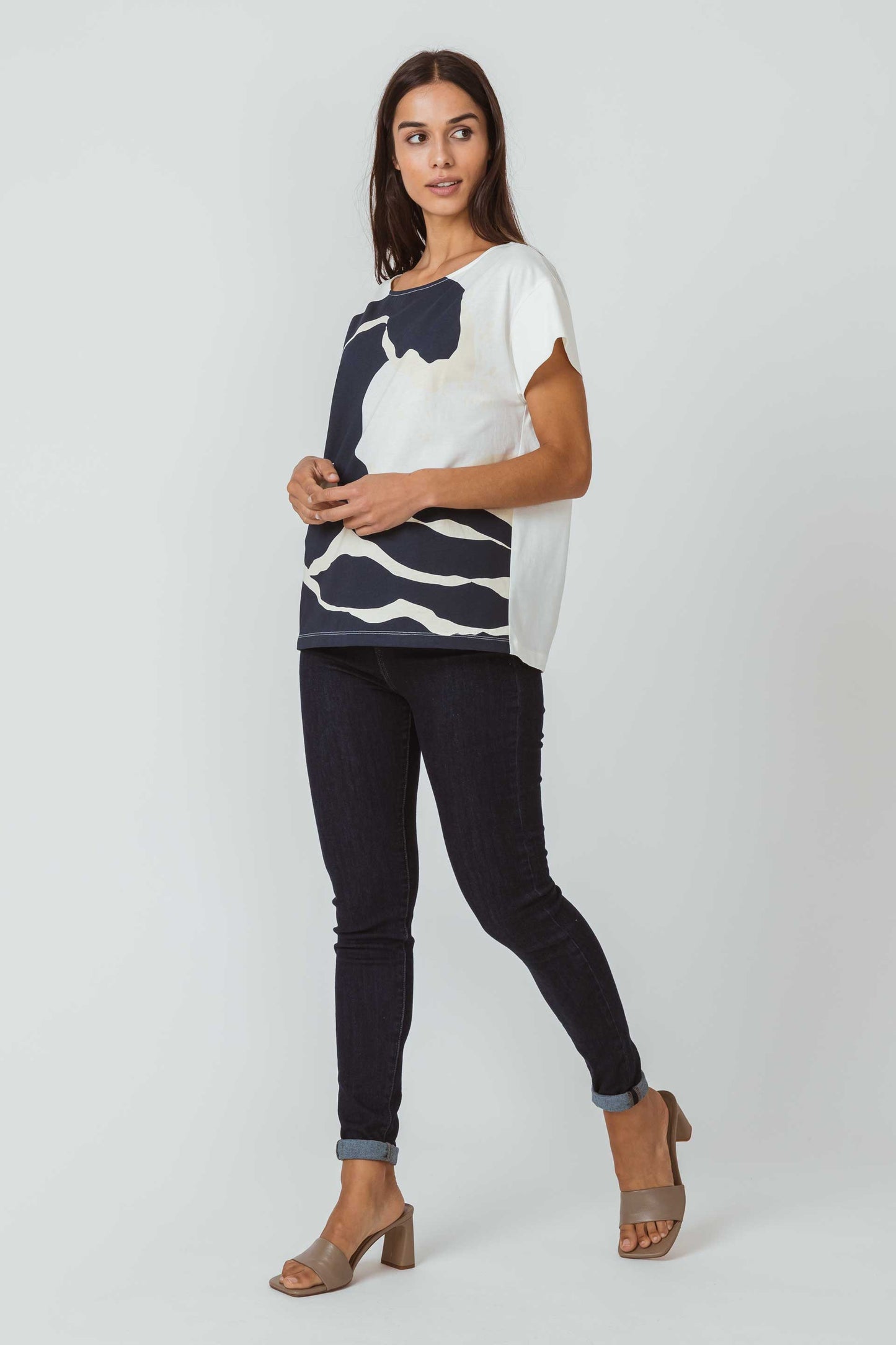 SKFK KATTALIN WOMEN T-SHIRT NAVY