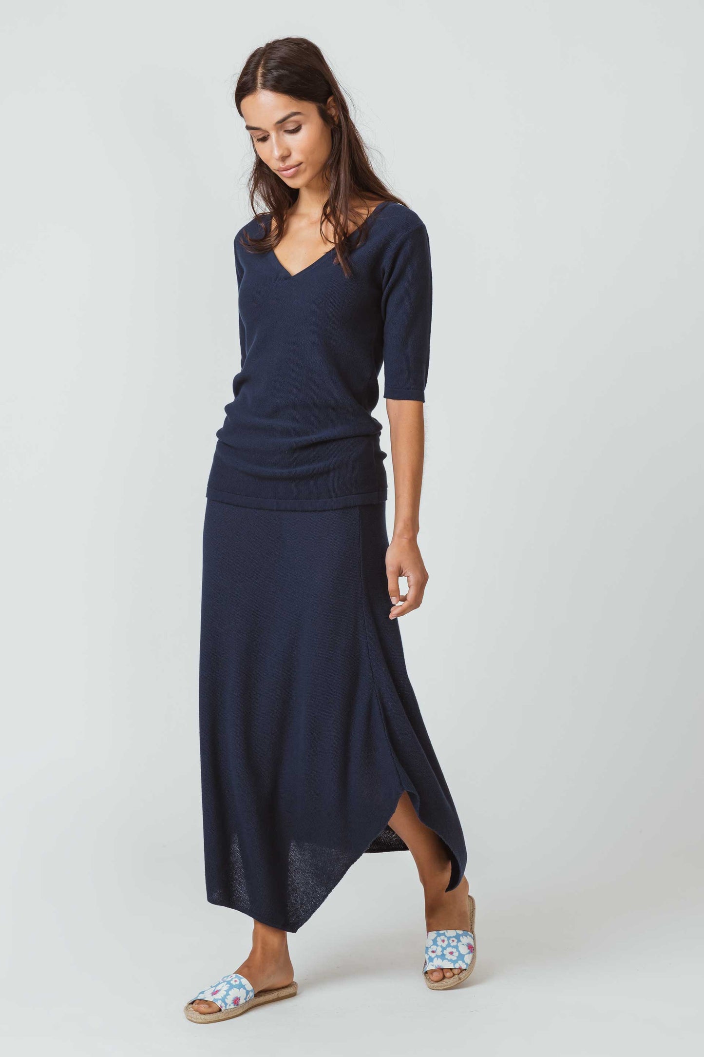 SKFK KENARE WOMEN T-SHIRT NAVY