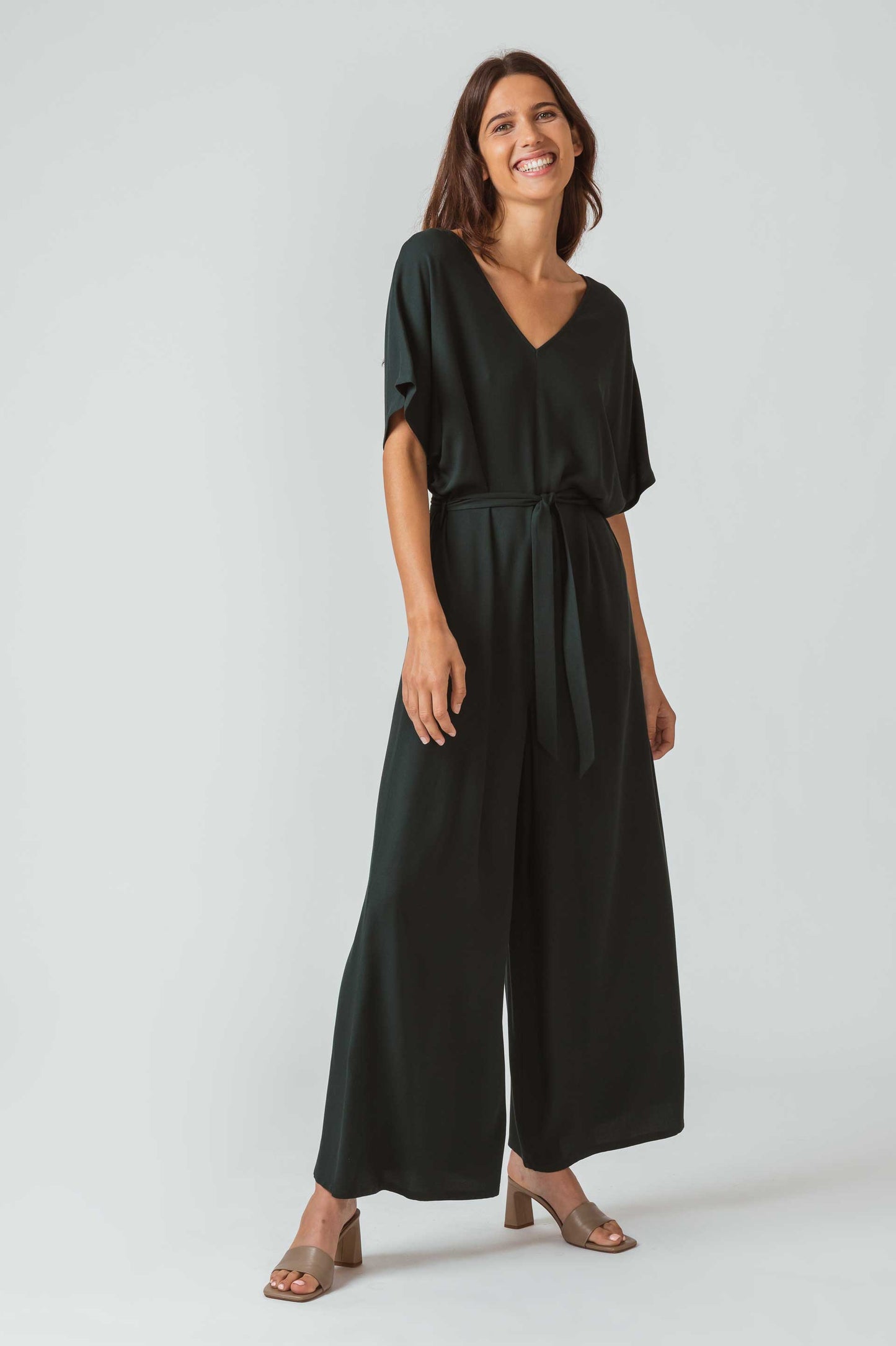SKFK KARITATE WOMEN OVERALL / TROUSER DARK GREEN