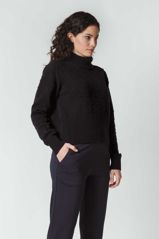 SKFK EURIALE Elegante Hose für stylebewusste Frau in Dunkelblau