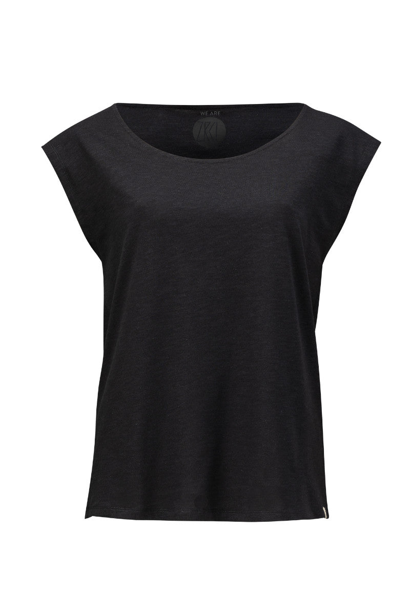 ZRCL Damen-T-Shirt aus Biobaumwolle (Basic Two-Shirt Black)