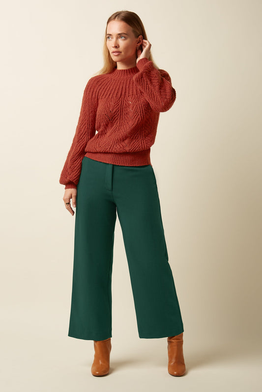 King Louie Federica Pants Marple pine green
