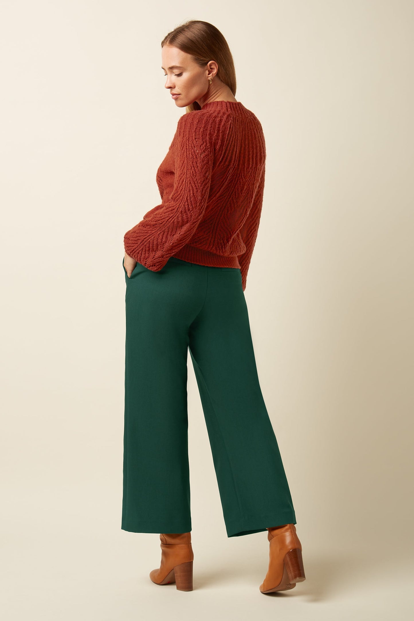 King Louie Federica Pants Marple pine green