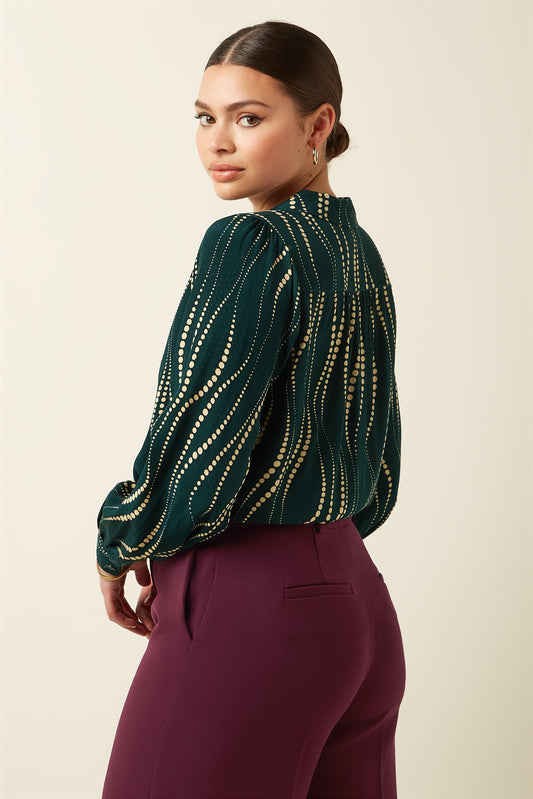 King Louie Bella Blouse Twirl