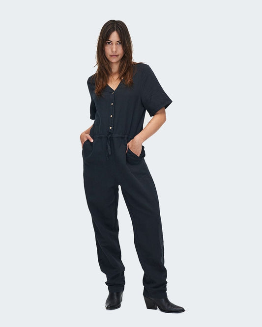 Kuyichi Sia Jumpsuit Jet Black