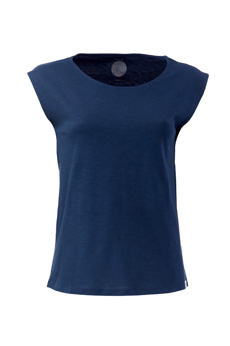 ZRCL Damen-T-Shirt aus Biobaumwolle (Basic Two-Shirt Blue)