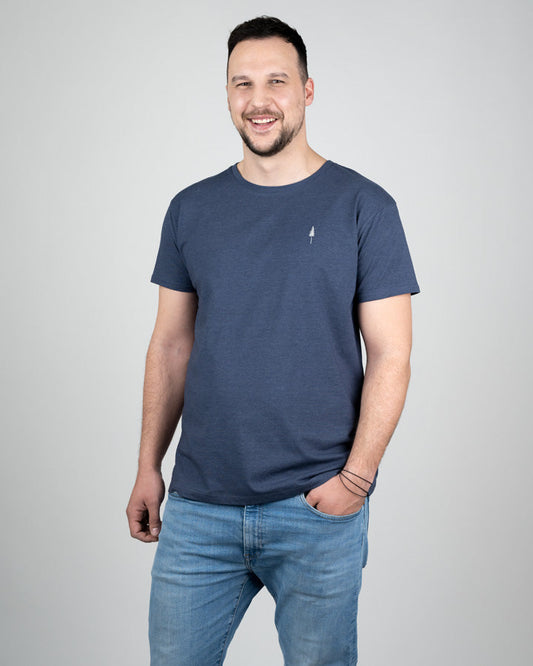 Nikin Basic Unisex T-Shirt Navy Mel