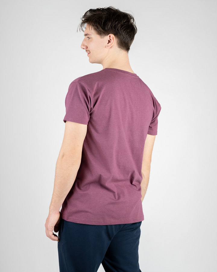 Nikin Basic Unisex T-Shirt Bordeaux Mel