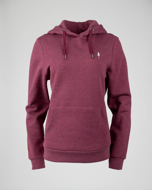 Nikin Basic Treehoodie Kapuzenpulli Bordeaux Mel