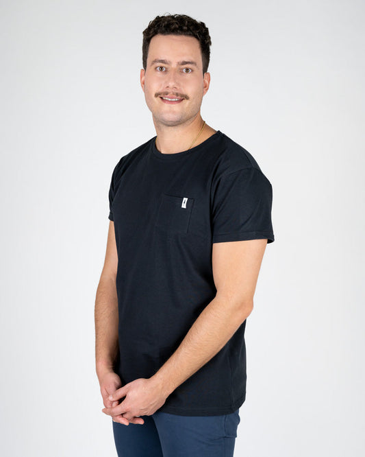 Nikin Pocket Unisex T-Shirt Black