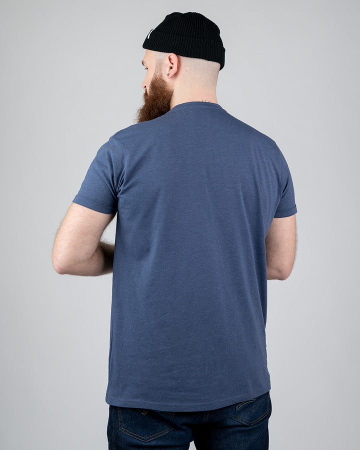 Nikin Pocket Unisex T-Shirt Navy Mel