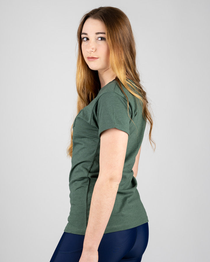 Nikin Pocket Women T-Shirt Olive Mel