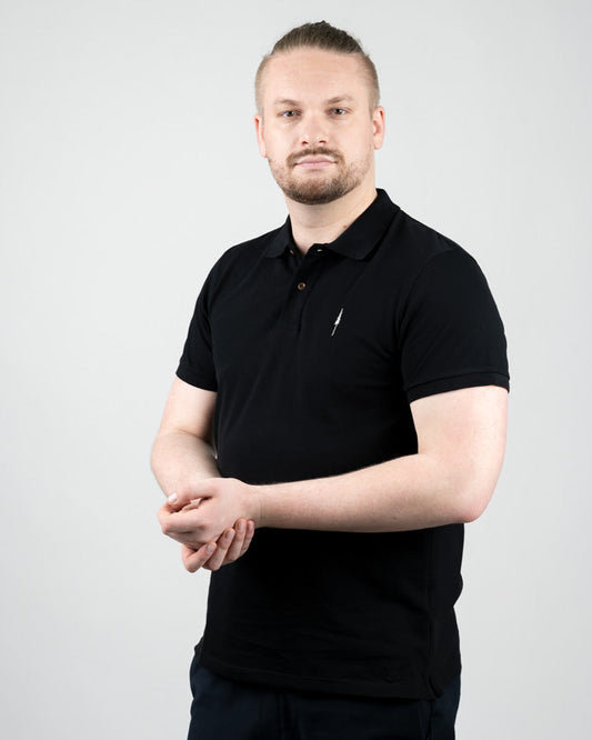 Nikin Polo Unisex T-Shirt Black