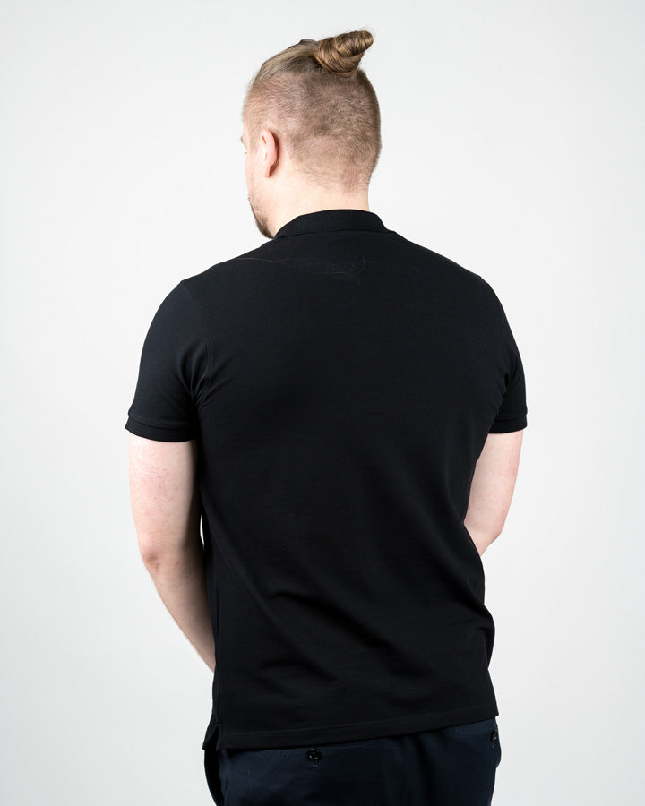 Nikin Polo Unisex T-Shirt Black