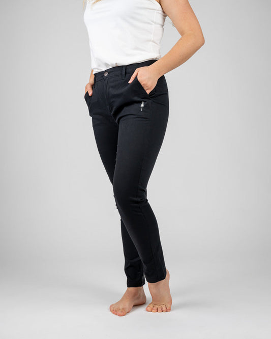 Nikin TreePants Chino Women Black