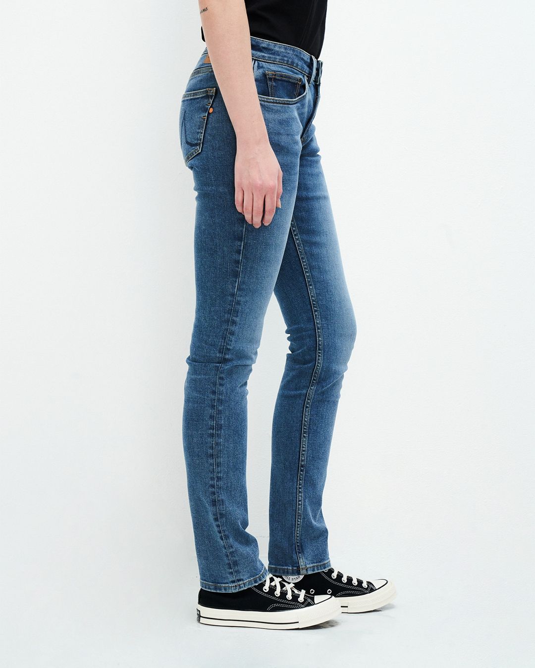 Kuyichi Suzie Slim Icon Blue Jeans für Damen