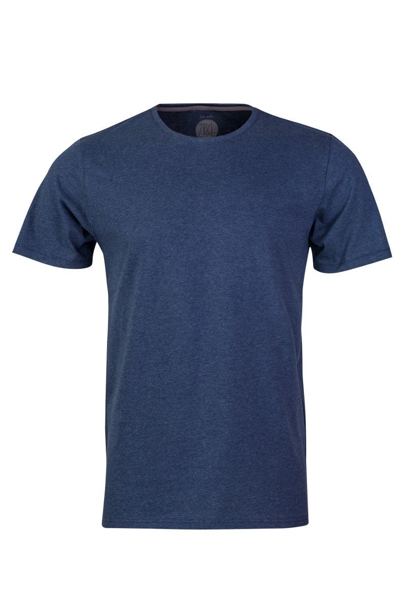 ZRCL Männer-T-Shirt aus Biobaumwolle (Basic T-Shirt Blue Stone)