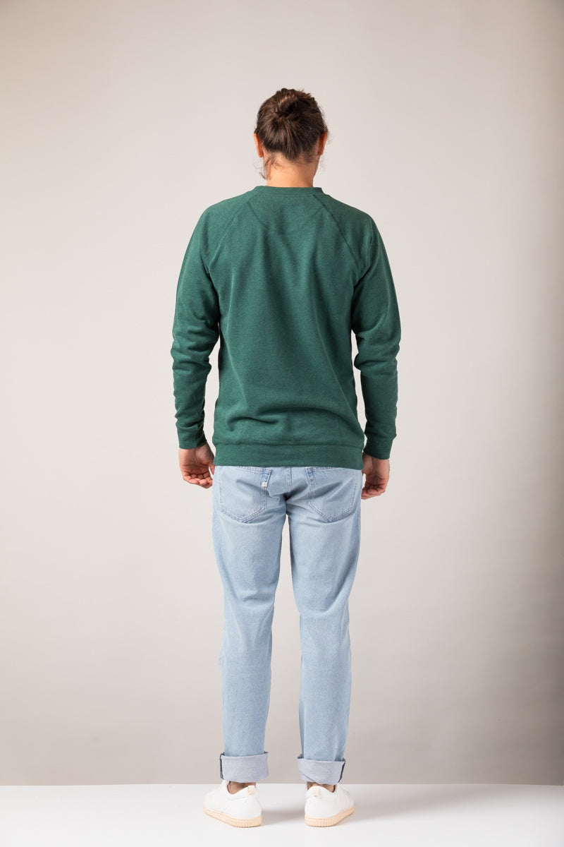 ZRCL Männer-Sweater aus Biobaumwolle (Basic Sweater)