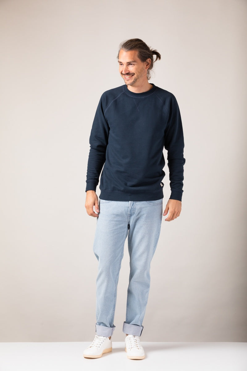 ZRCL Männer-Sweater aus Biobaumwolle (Basic Sweater)