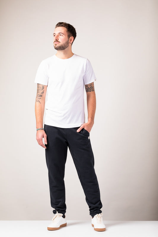 ZRCL Männer-T-Shirt aus Biobaumwolle (Basic T-Shirt White)