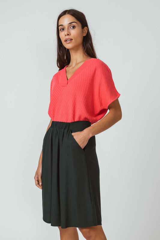 SKFK LUZAIDE WOMEN SKIRT DARK GREEN