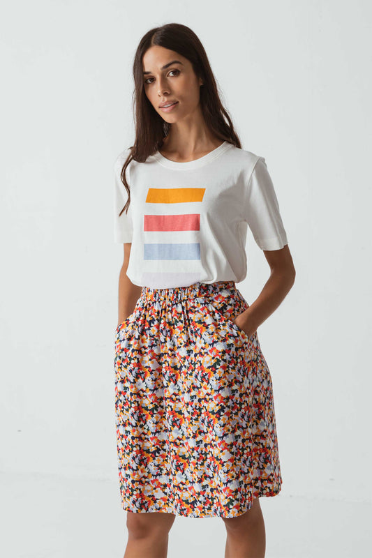 SKFK LUZAIDE SKIRT Multicolour Loreak Jupe
