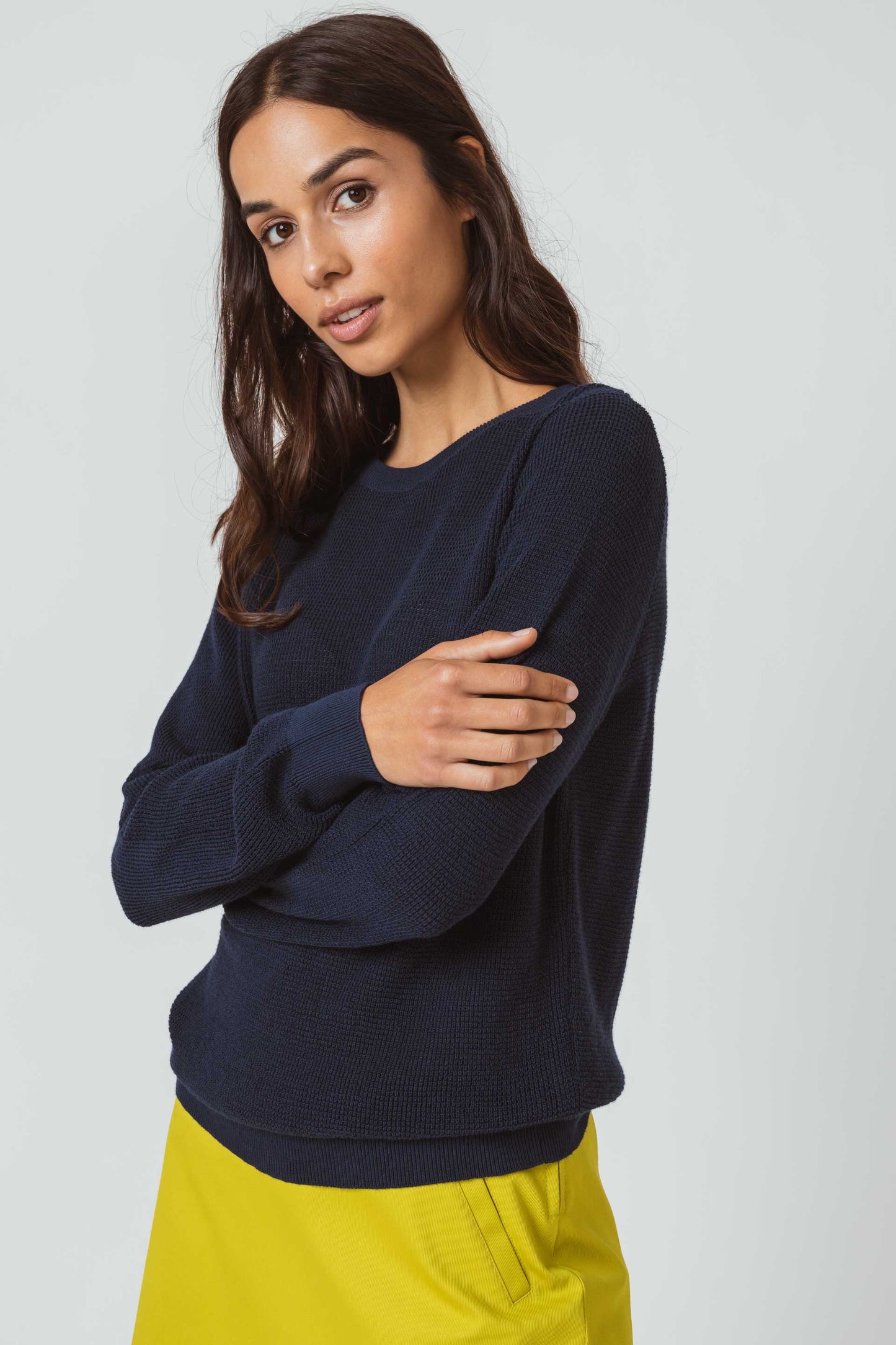 SKFK IRADI WOMEN SWEATER NAVY