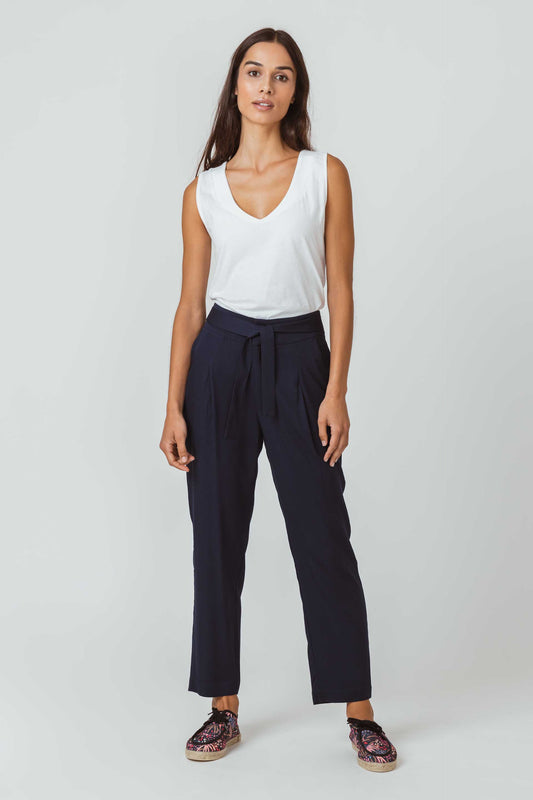 SKFK LEKUINE WOMEN TROUSER NAVY