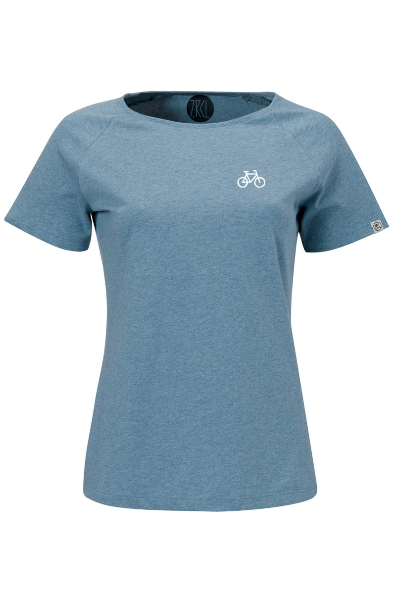 ZRCL Damen-T-Shirt mit Velo-Sujet aus Biobaumwolle