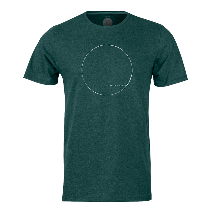 ZRCL Männer-T-Shirt aus Biobaumwolle (WE ARE T-Shirt Green Stone)